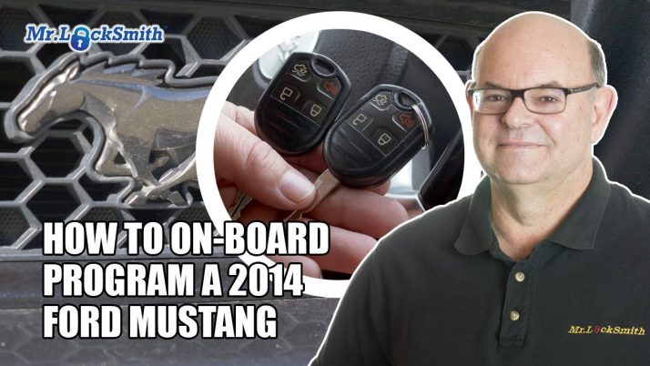 How to On-Board Program a Ford Mustang 2014 | Mr. Locksmith™