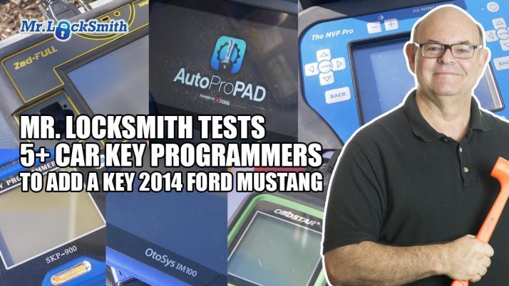 Mr. Locksmith Tests 5+ Car Key Programmers on 2014 Ford Mustang | Mr. Locksmith™