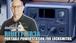 BLUETTI EB3A Portable Power Station for Locksmiths